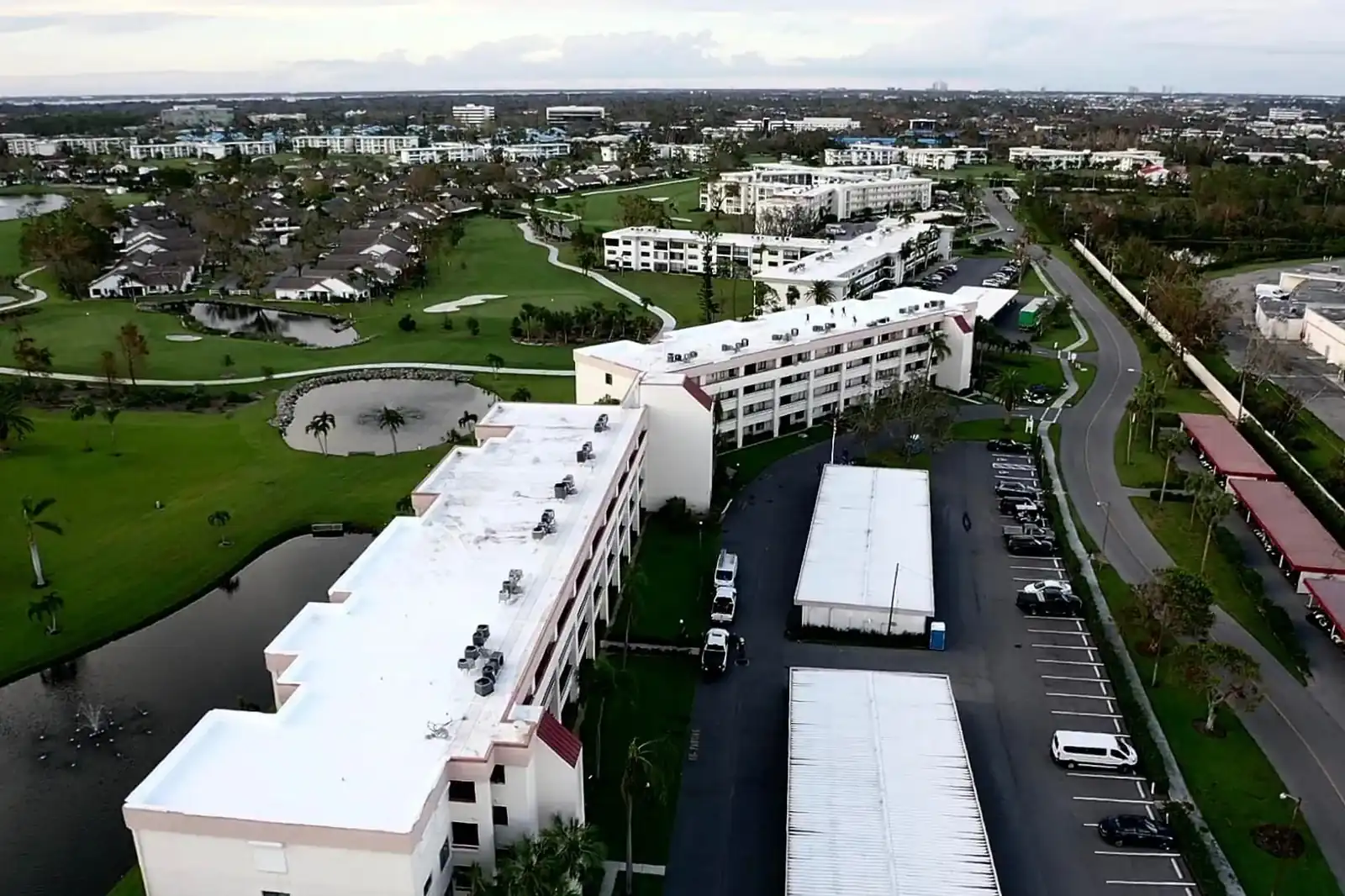 Pro Exteriors commercial TPO roofing project